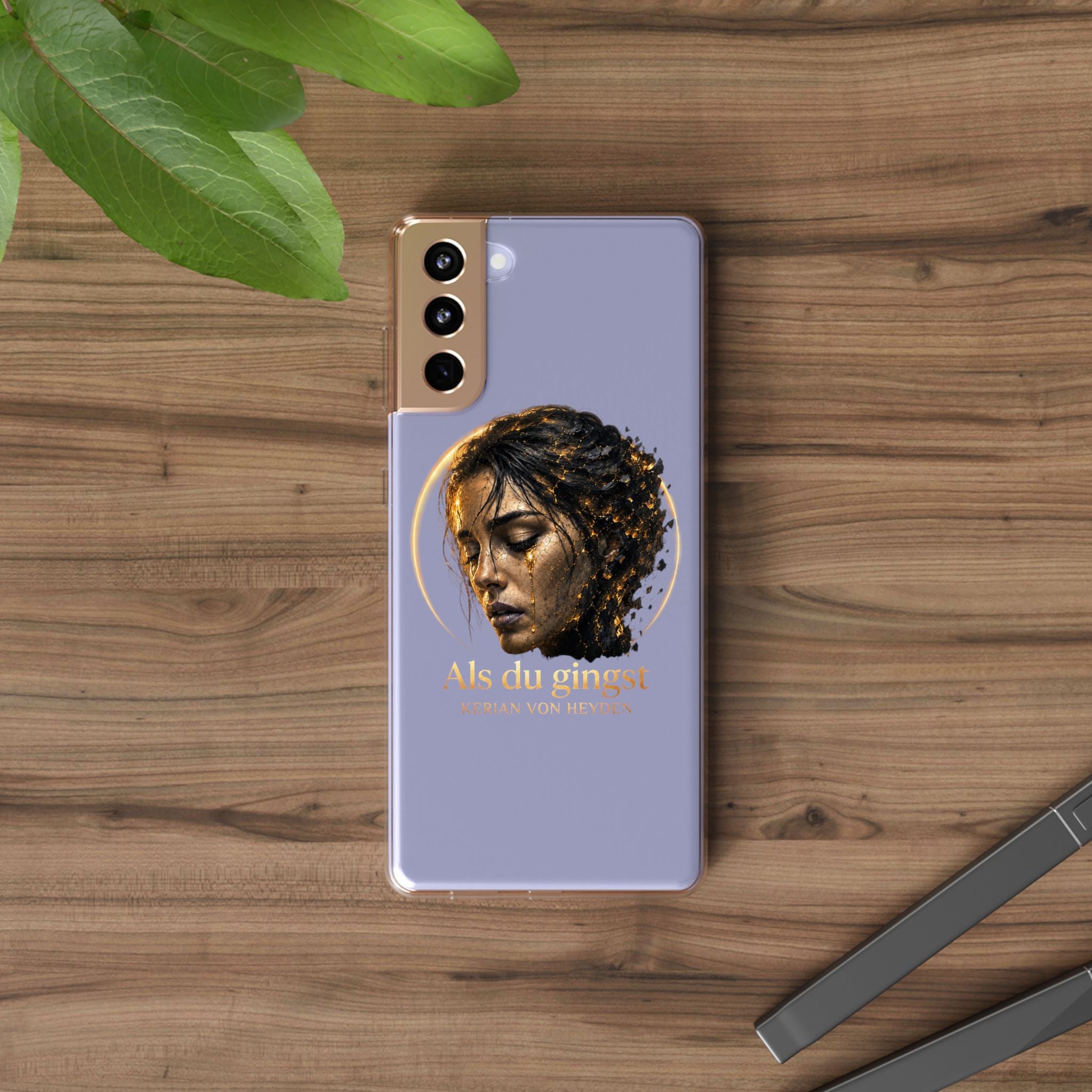 Handyhülle / Clear Phone Case — Als du gingst (Kerian von Heyden)
