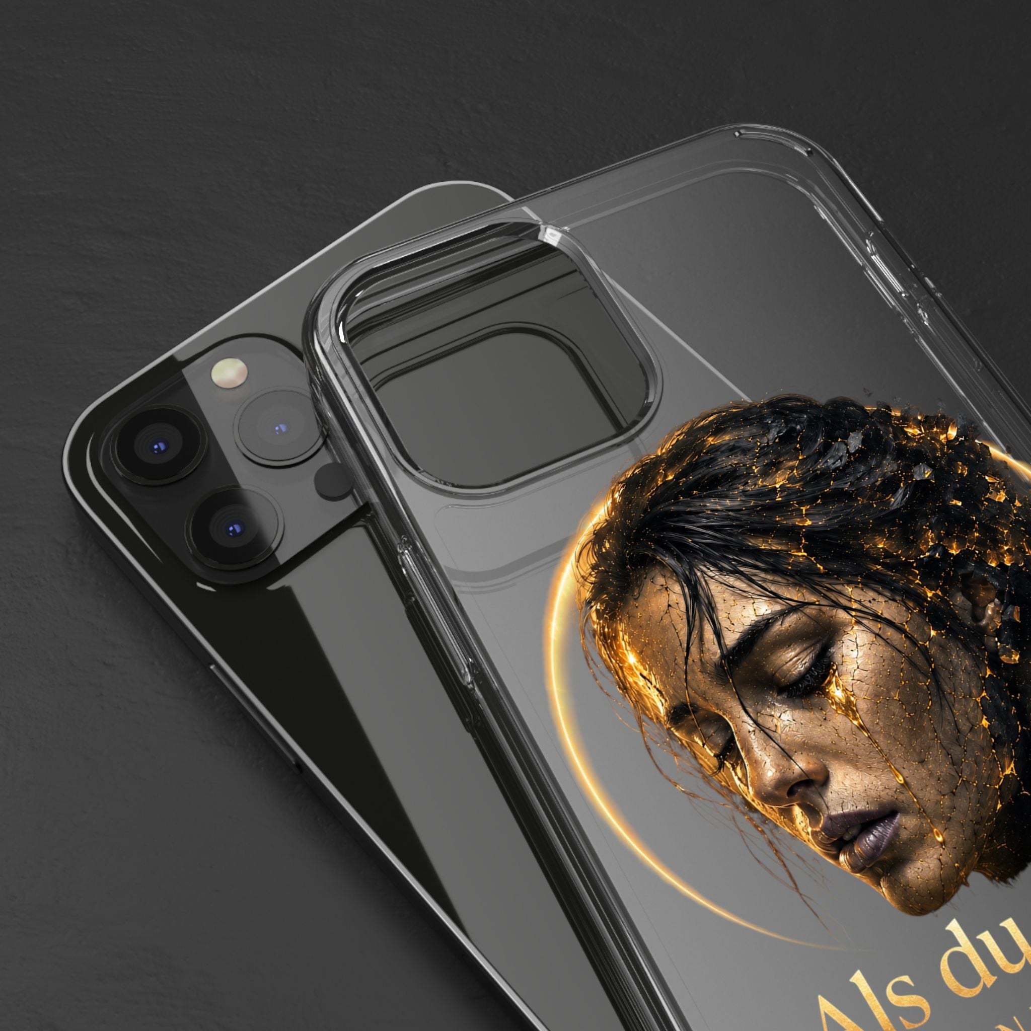 Handyhülle / Clear Phone Case — Als du gingst (Kerian von Heyden)