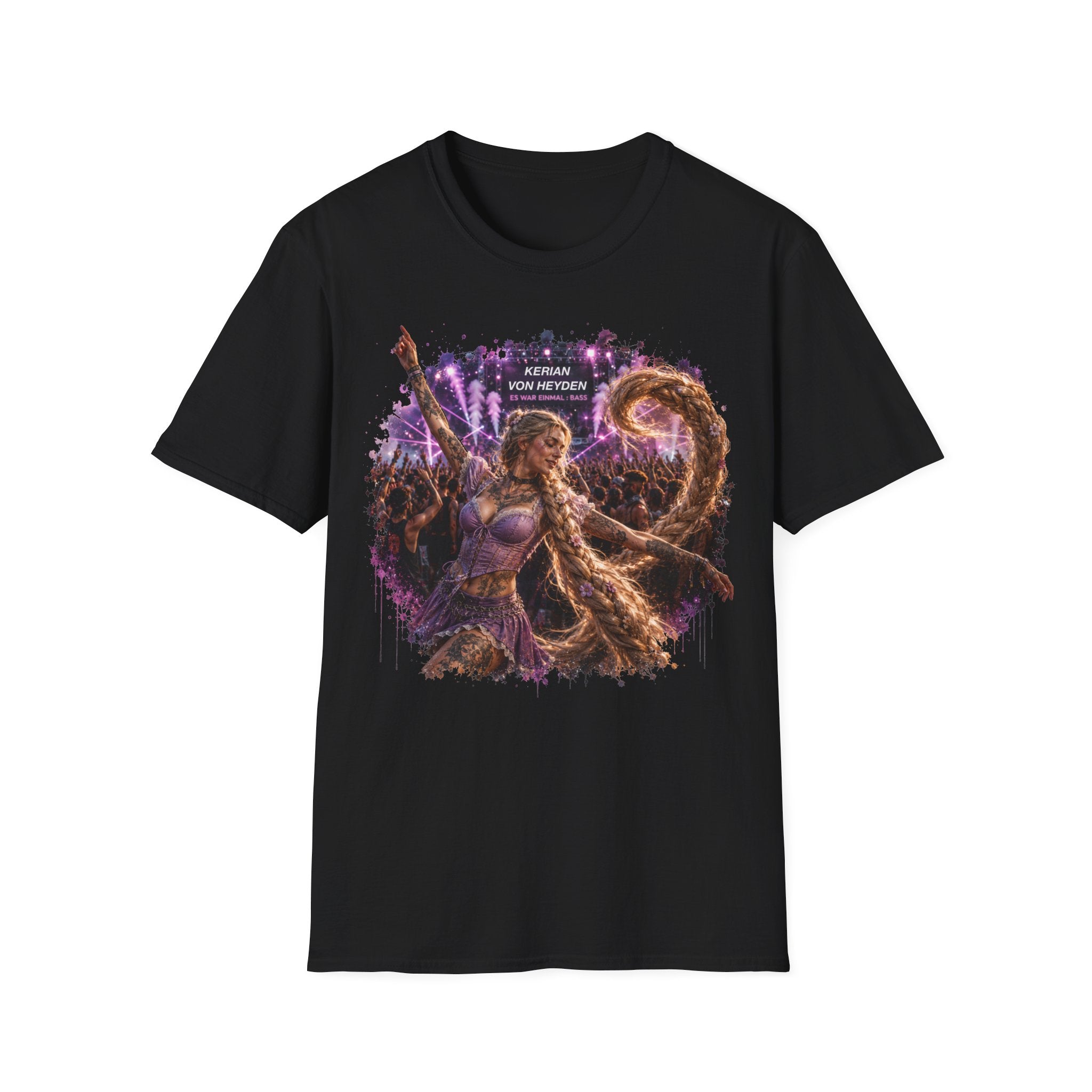Märchenland Kollektion 3/11 - Rapunzel T-Shirt | Live Music Band Tee