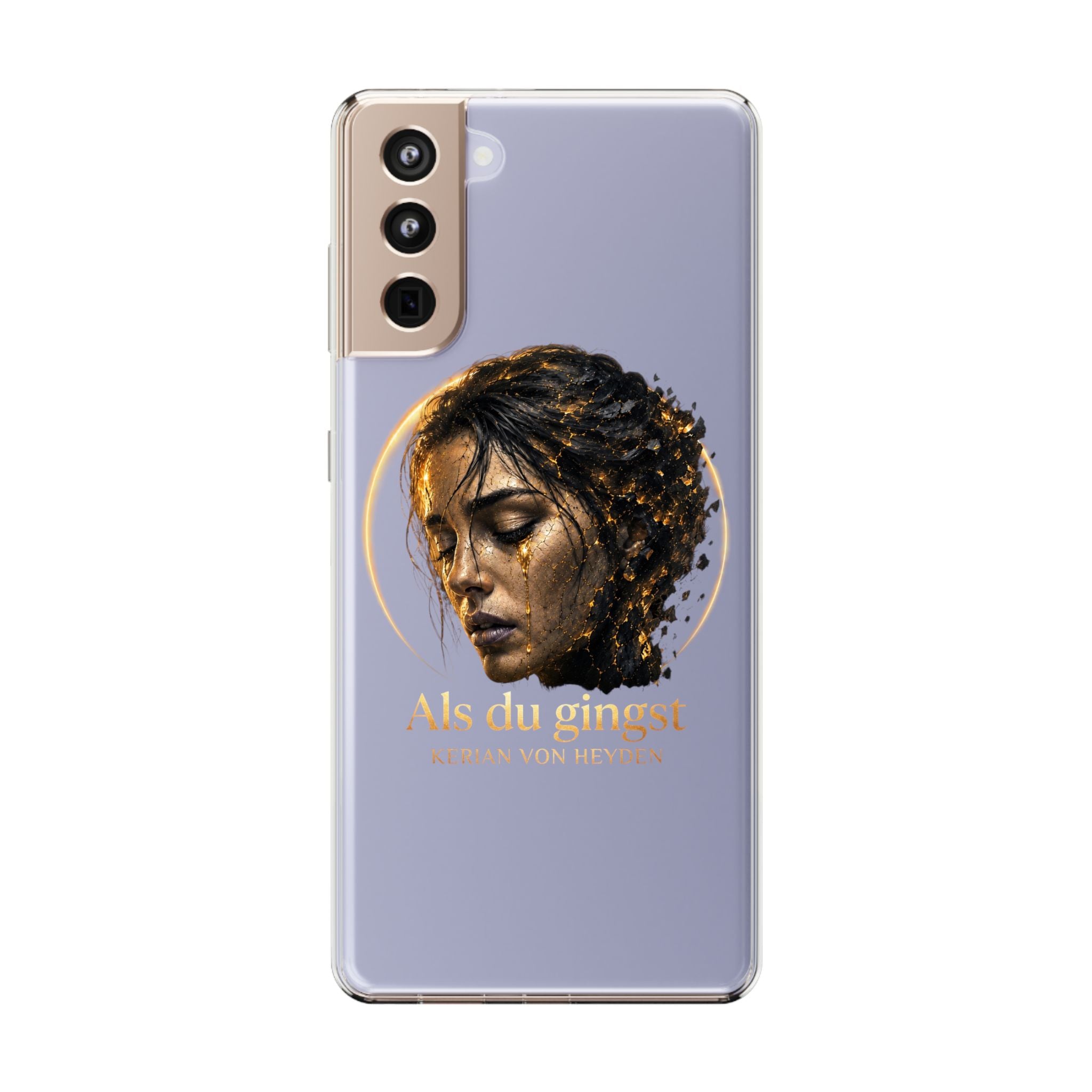 Handyhülle / Clear Phone Case — Als du gingst (Kerian von Heyden)