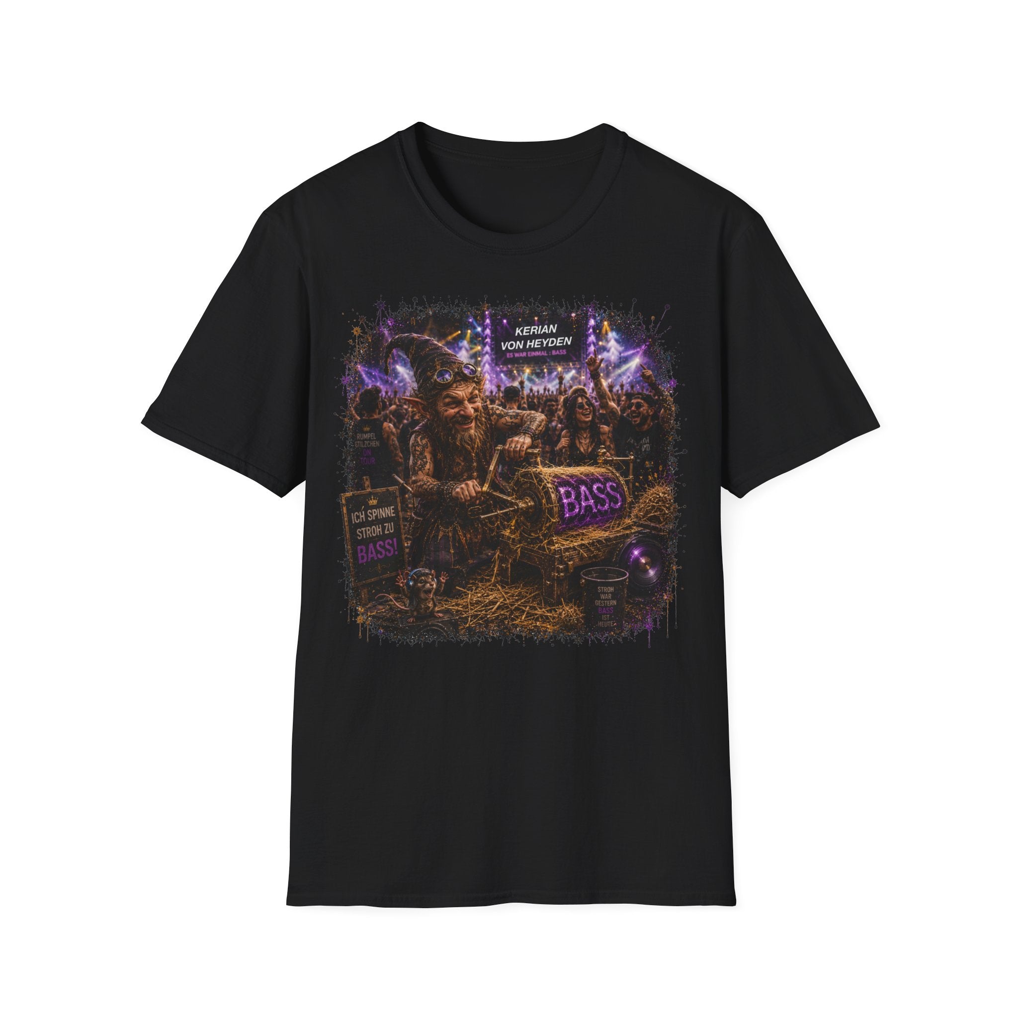 Märchenland Kollektion 5/11 - Rumpelstilzchen T-Shirt | Live Music Band Tee