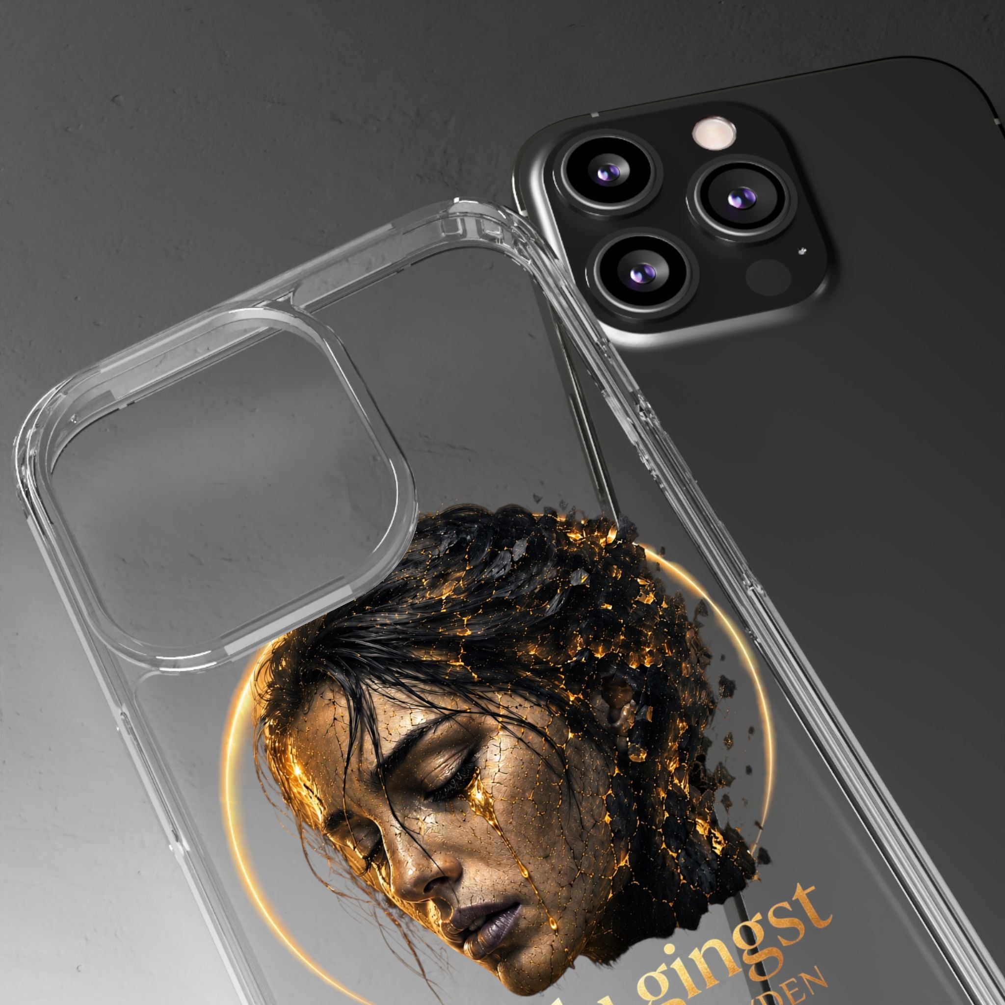 Handyhülle / Clear Phone Case — Als du gingst (Kerian von Heyden)