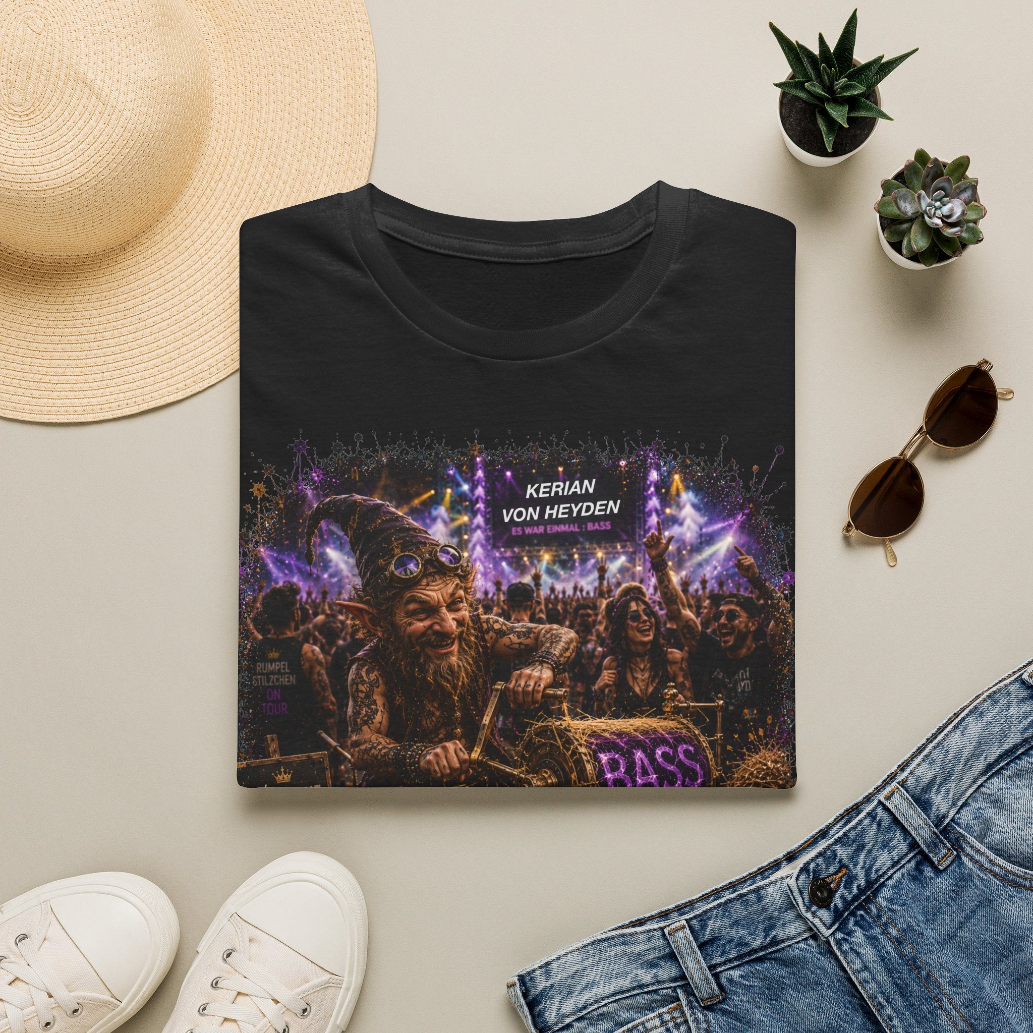 Märchenland Kollektion 5/11 - Rumpelstilzchen T-Shirt | Live Music Band Tee