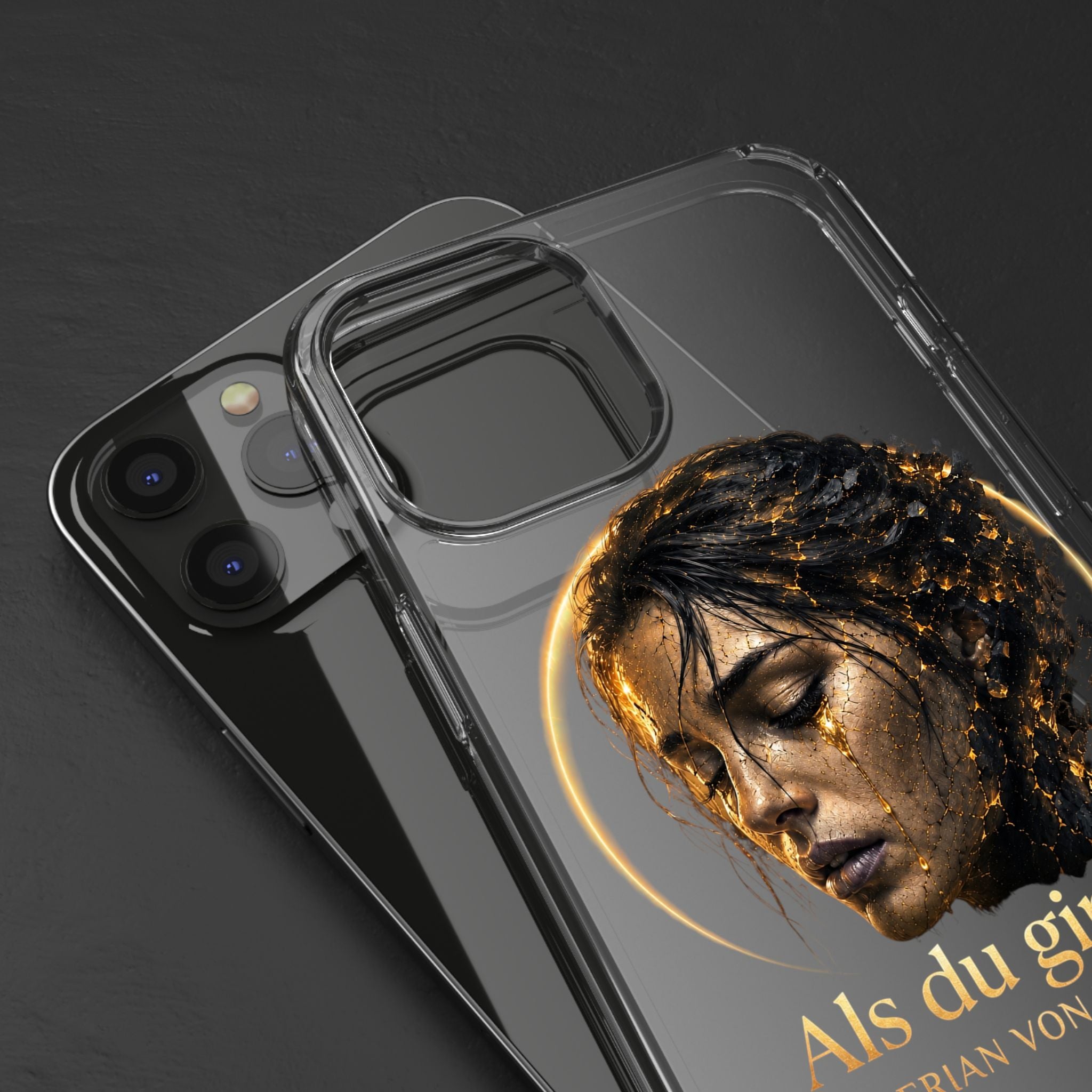 Handyhülle / Clear Phone Case — Als du gingst (Kerian von Heyden)